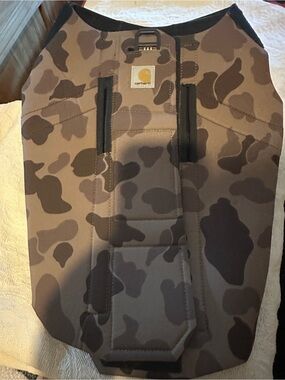 Carhartt Brown/Tan Camo Dog Harness Vest